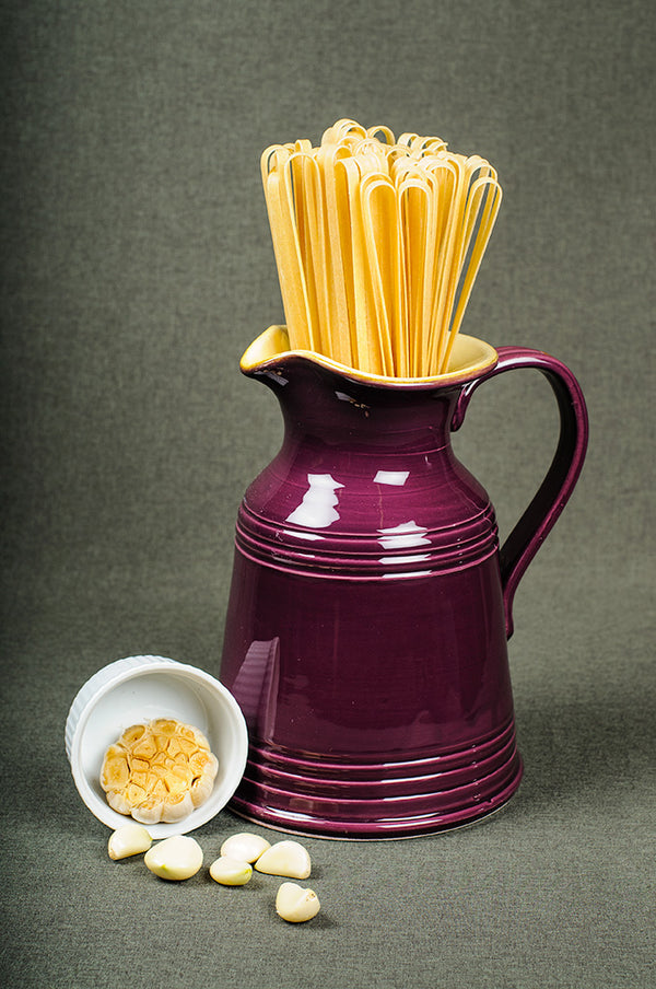 Pappardelles' Roasted Garlic Fettuccine